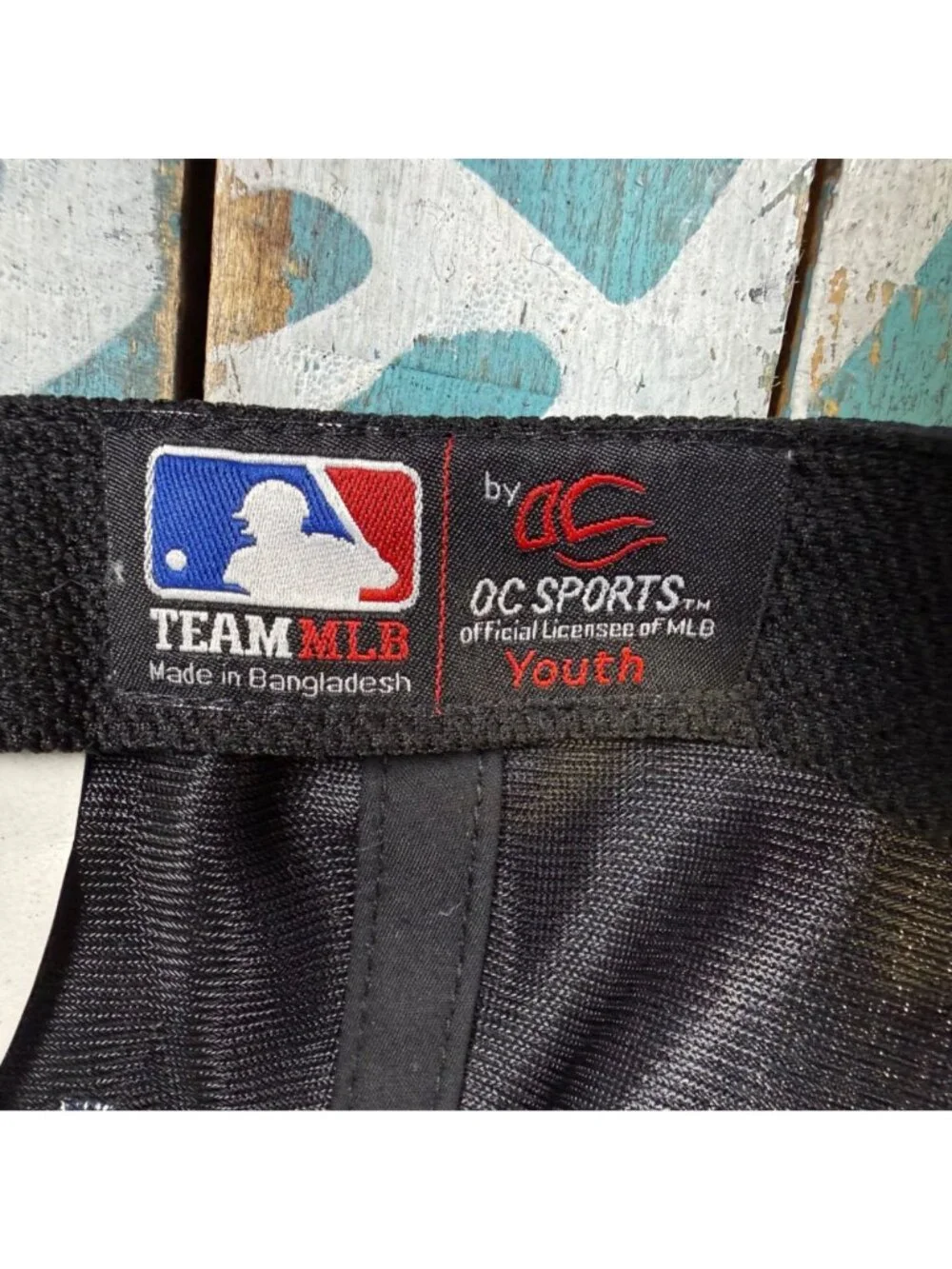 New OC Sports Boston Red Sox Youth Baseball Hat Navy Blue Adjustable Team Logo